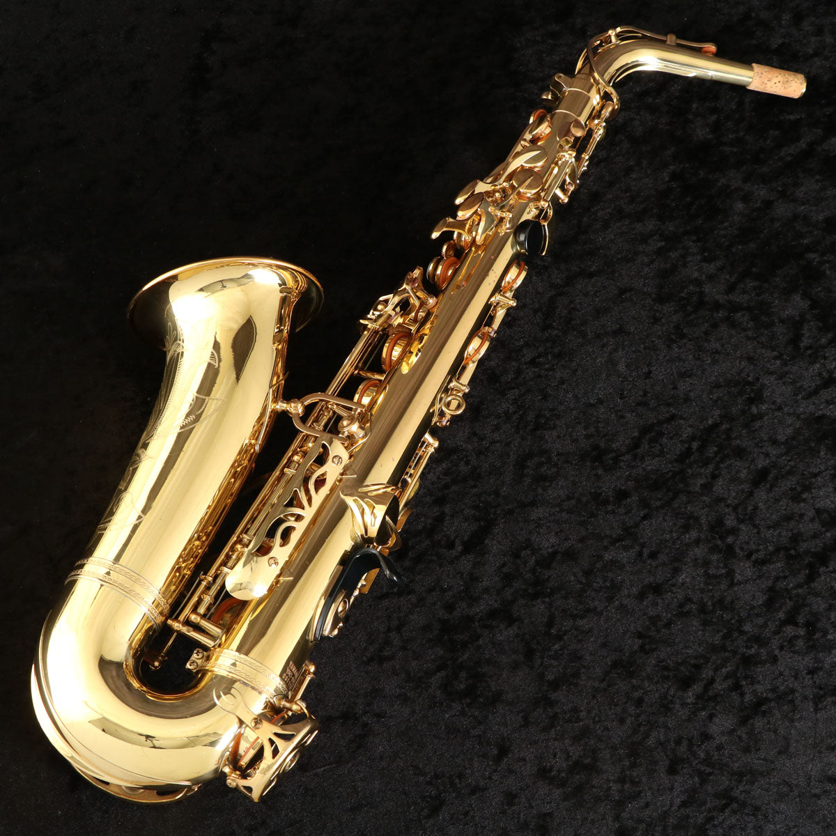 [SN 1115] USED YAMAHA YAMAHA / Allto YAS-62, all tampos replaced, alto saxophone, Purple LOGO [03]