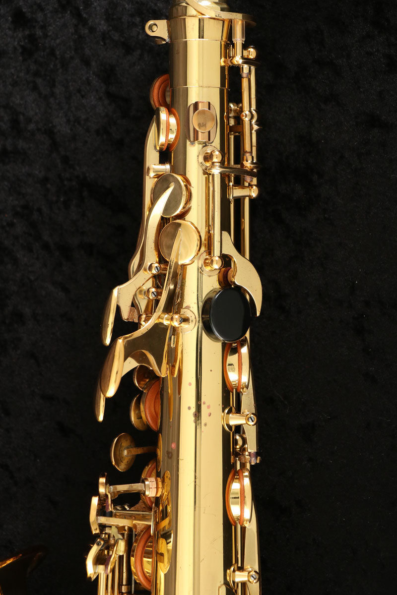 [SN 1115] USED YAMAHA YAMAHA / Allto YAS-62, all tampos replaced, alto saxophone, Purple LOGO [03]