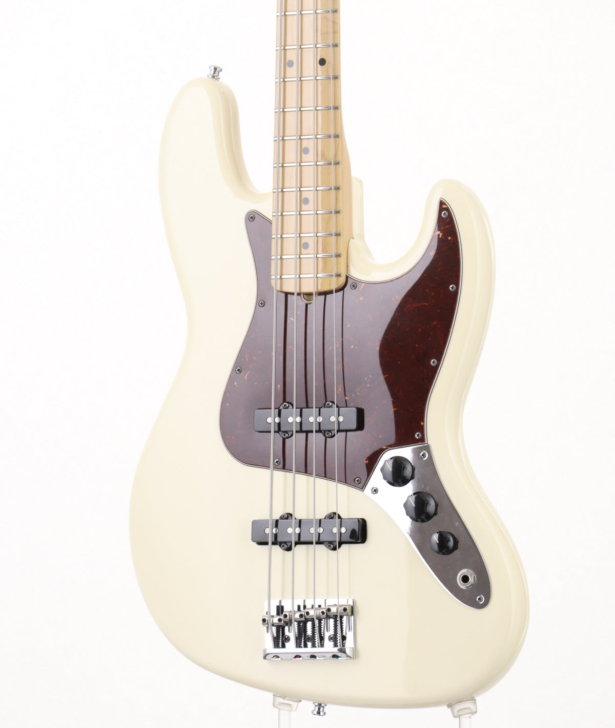 [SN US11186664] USED FENDER USA / American Standard Jazz Bass Olympic White [03]