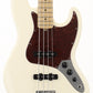 [SN US11186664] USED FENDER USA / American Standard Jazz Bass Olympic White [03]