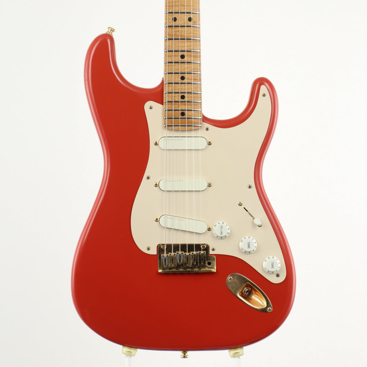 [SN R15719] USED Fender Custom Shop / MBS 1961 Hank Marvin Stratocaster N.O.S. Fiesta Red by Mark Kendrick [20]