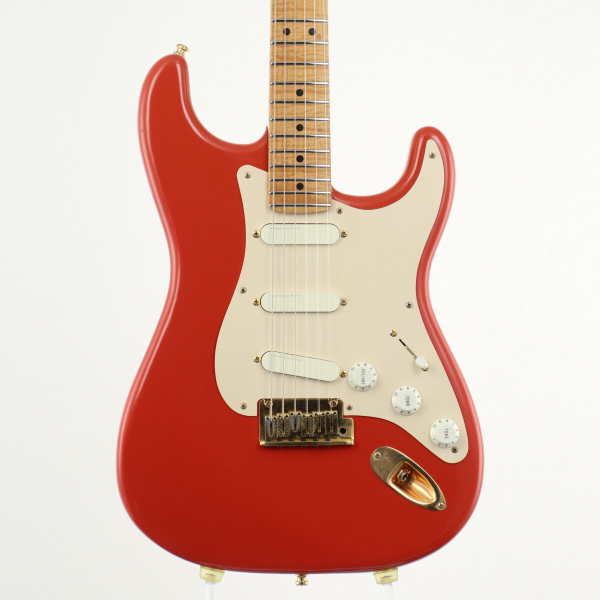 [SN R15719] USED Fender Custom Shop / MBS 1961 Hank Marvin Stratocaster N.O.S. Fiesta Red by Mark Kendrick [20]