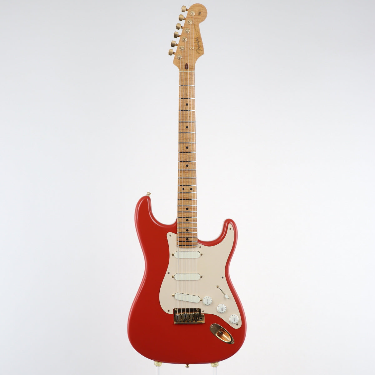 [SN R15719] USED Fender Custom Shop / MBS 1961 Hank Marvin Stratocaster N.O.S. Fiesta Red by Mark Kendrick [20]