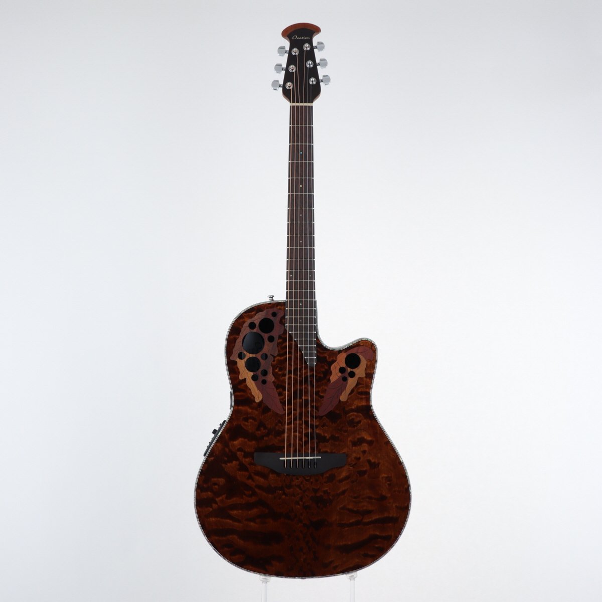 [SN CCV23080277] USED Ovation / Celebrity Elite Exotic Super Shallow Body CE48P-TGE Koa Burst [11]