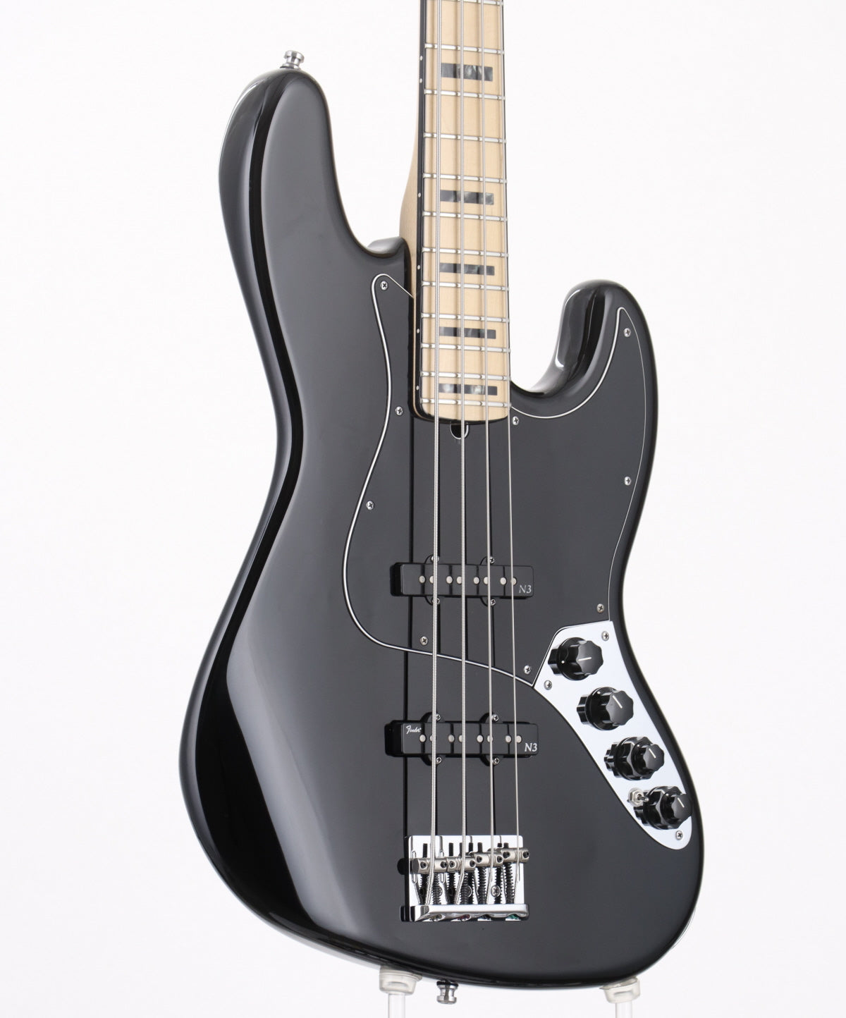 [SN US13000351] USED Fender / American Deluxe Jazz Bass N3 Maple Fingerboard Black 2013 [09]