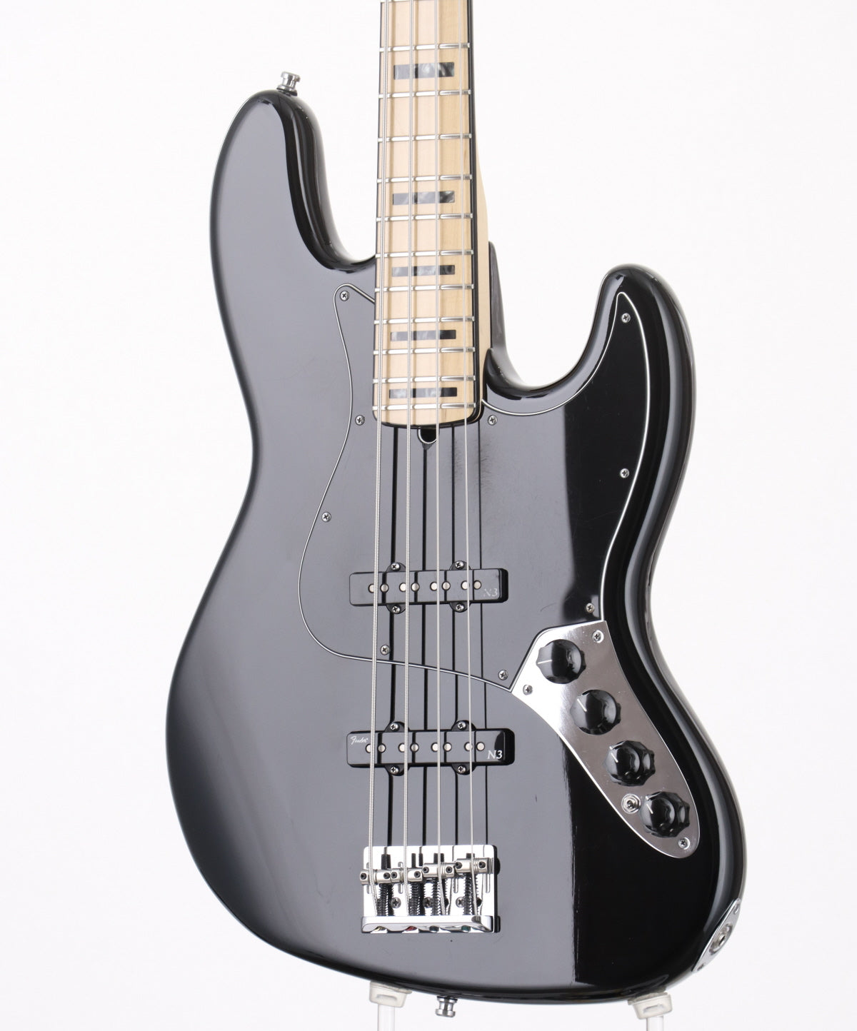 [SN US13000351] USED Fender / American Deluxe Jazz Bass N3 Maple Fingerboard Black 2013 [09]