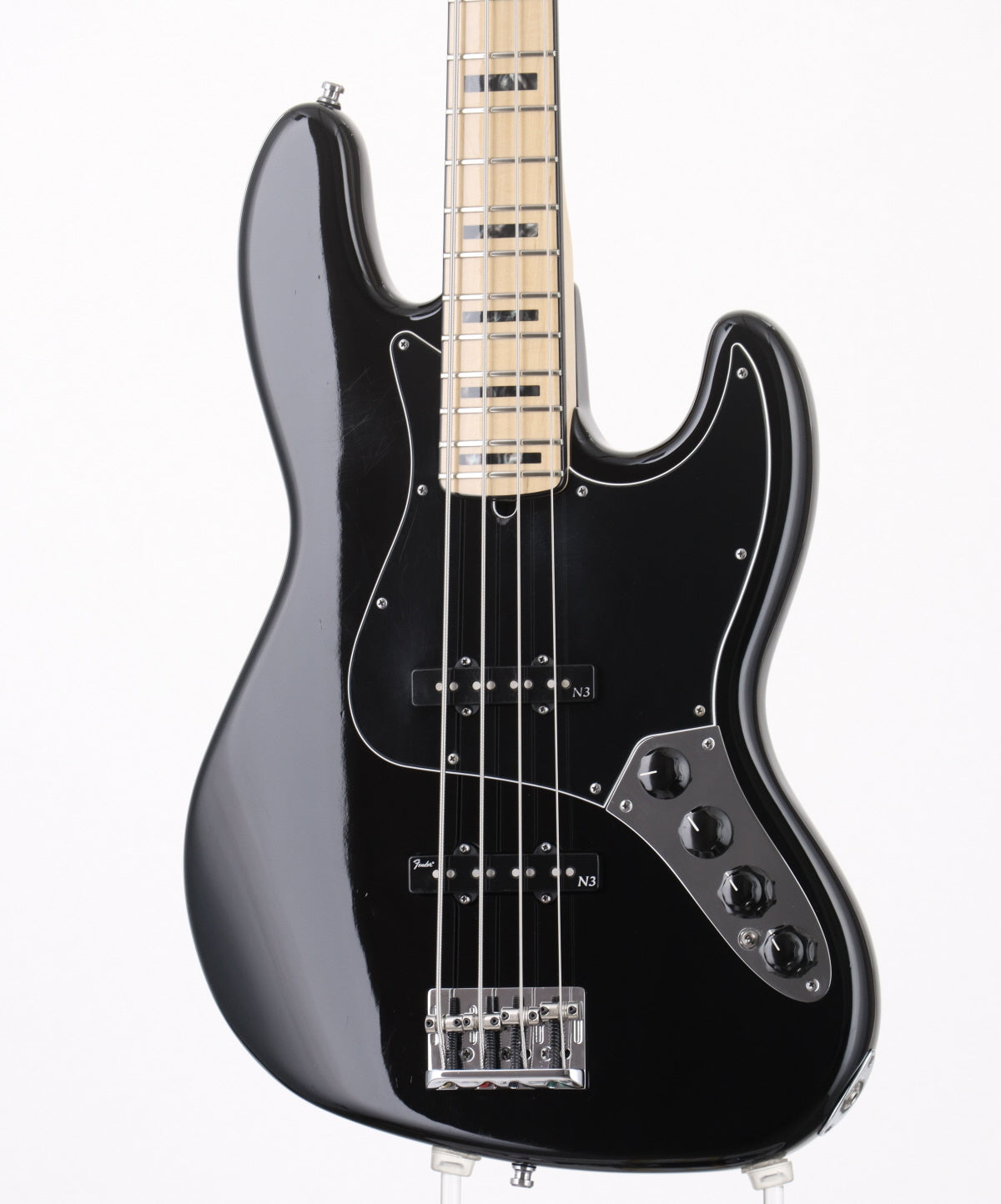 [SN US13000351] USED Fender / American Deluxe Jazz Bass N3 Maple Fingerboard Black 2013 [09]