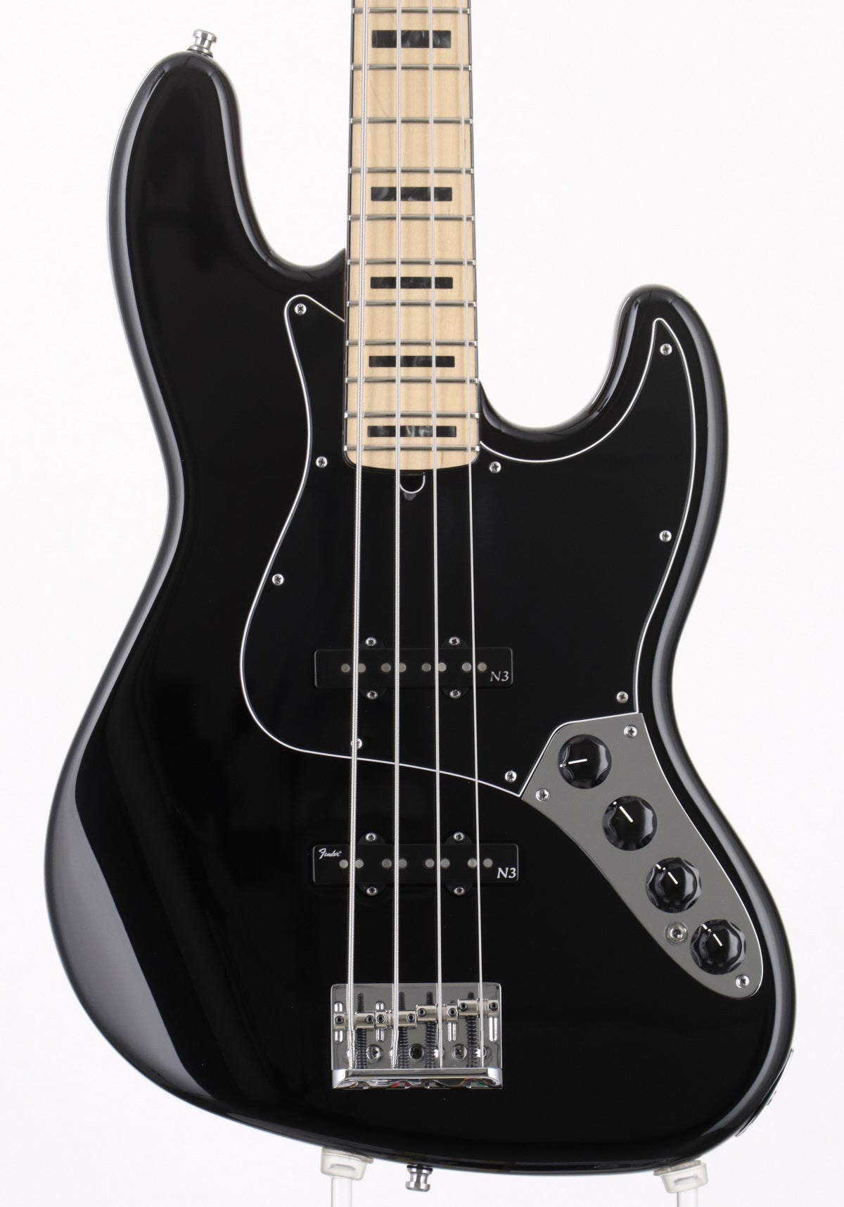 [SN US13000351] USED Fender / American Deluxe Jazz Bass N3 Maple Fingerboard Black 2013 [09]