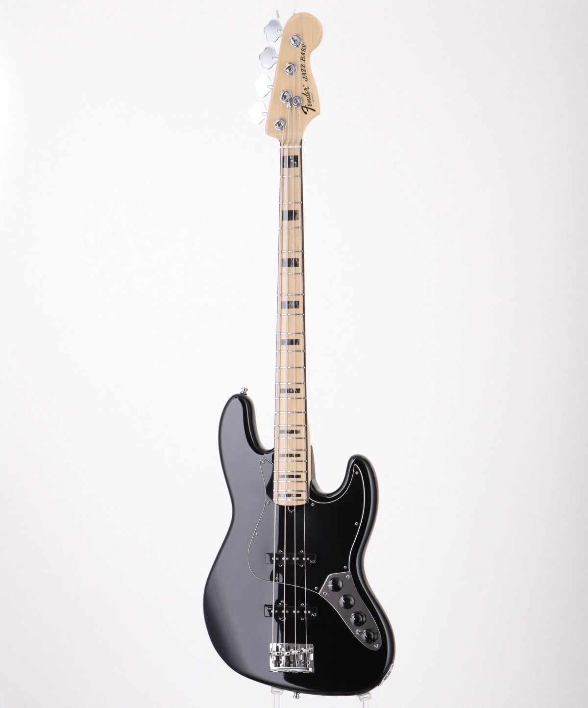 [SN US13000351] USED Fender / American Deluxe Jazz Bass N3 Maple Fingerboard Black 2013 [09]