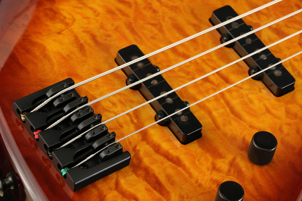 [SN 350] USED Mike Lull / M4 BASS Caramel Burst [03]