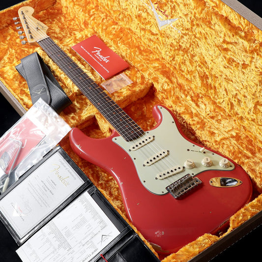 [SN CZ532351] USED FENDER CUSTOM SHOP / 1960 Stratocaster Aged Fiesta Red Relic 2018 [05]