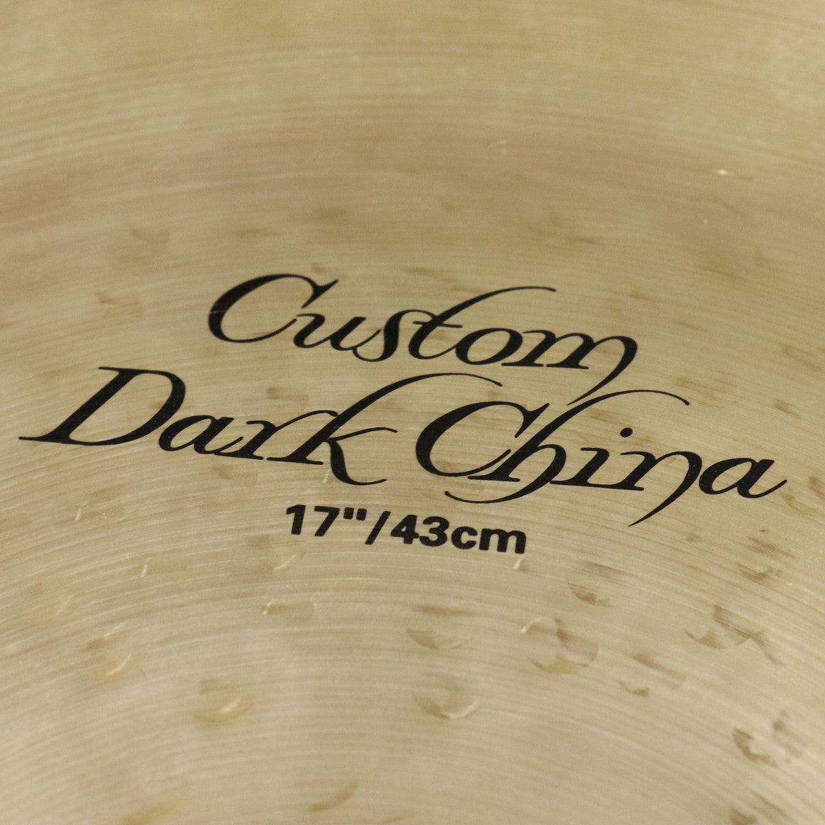 [SN JH107635 062] USED Zildjian / K Custom 17 Dark China [11]