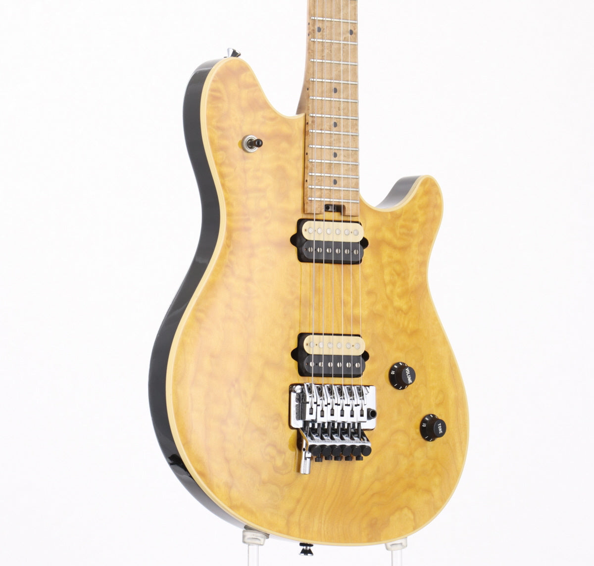 [SN 91001059] USED PEAVEY / Wolfgang Quilt Top Amber (Early model made in USA!) [03]