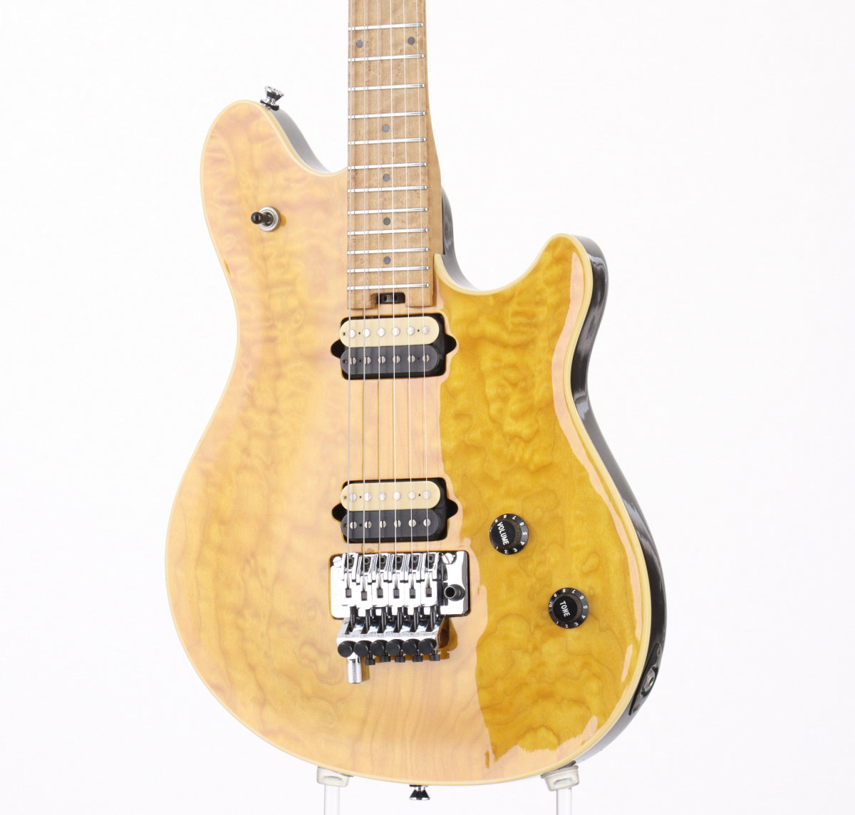 [SN 91001059] USED PEAVEY / Wolfgang Quilt Top Amber (Early model made in USA!) [03]