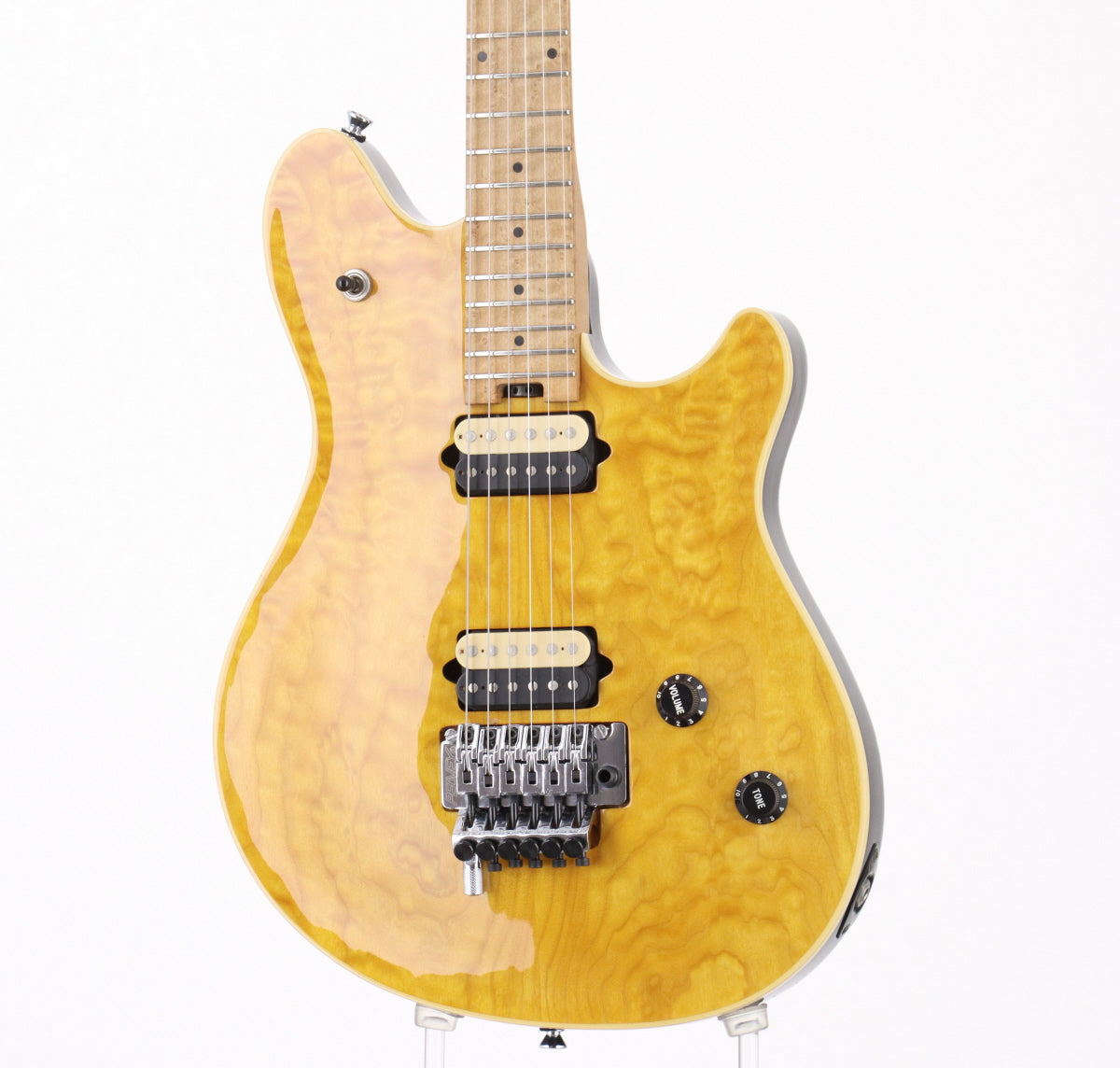 [SN 91001059] USED PEAVEY / Wolfgang Quilt Top Amber (Early model made in USA!) [03]