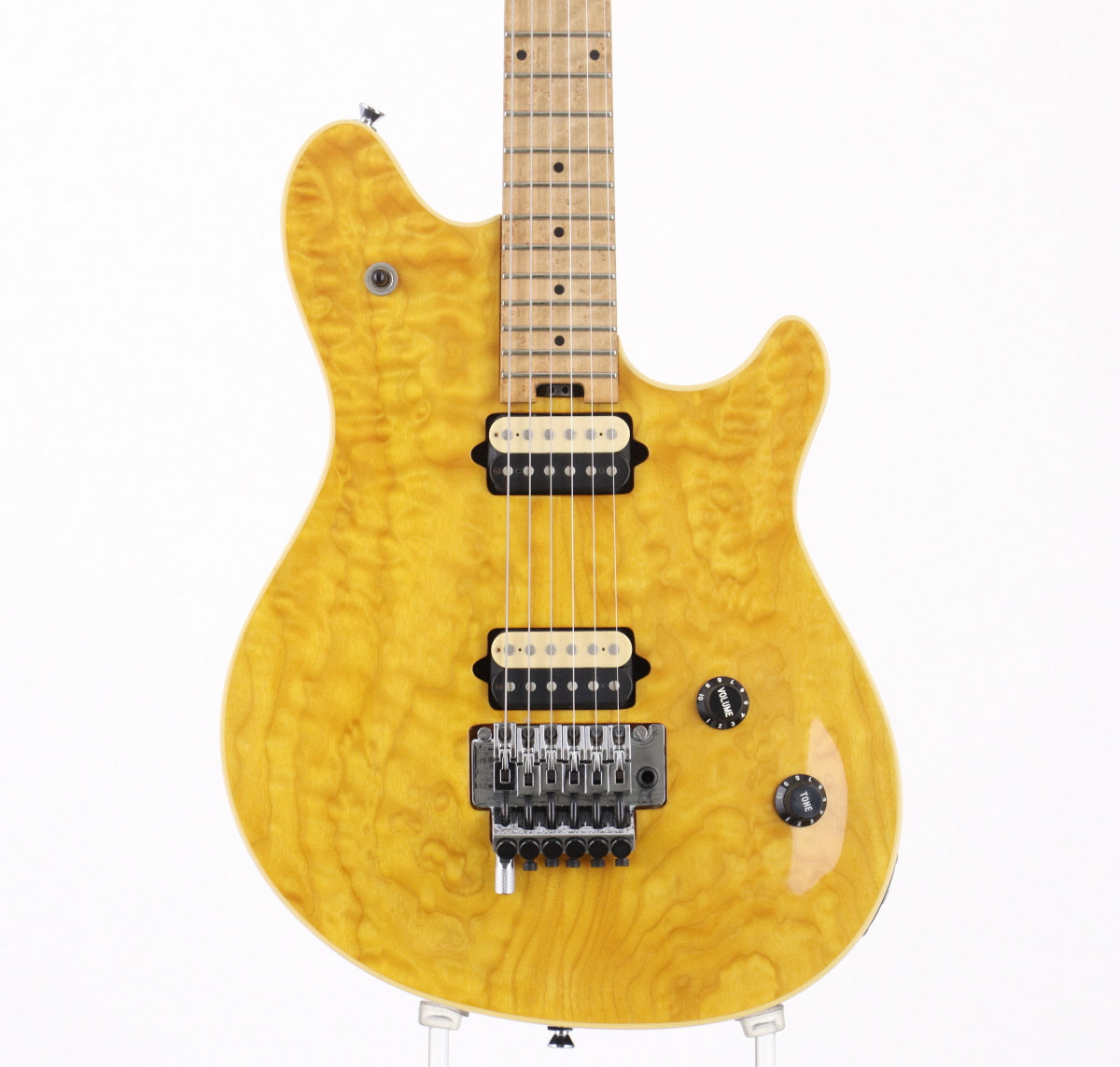 [SN 91001059] USED PEAVEY / Wolfgang Quilt Top Amber (Early model made in USA!) [03]