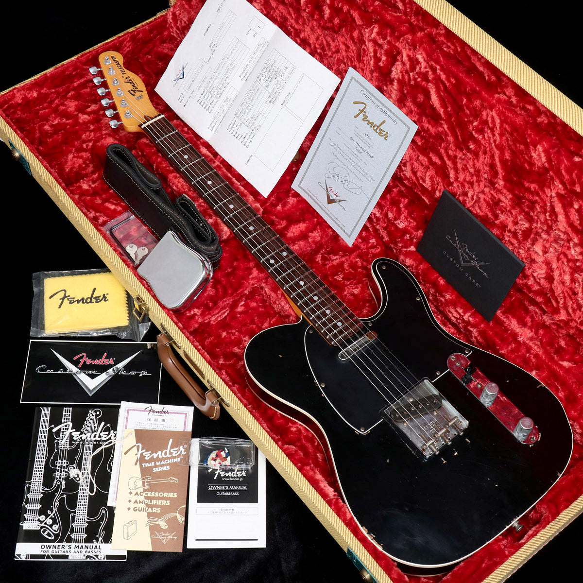 USED Fender Custom Shop / 60s Telecaster Relic Black by Ja – Ishibashi  Music Corporation.