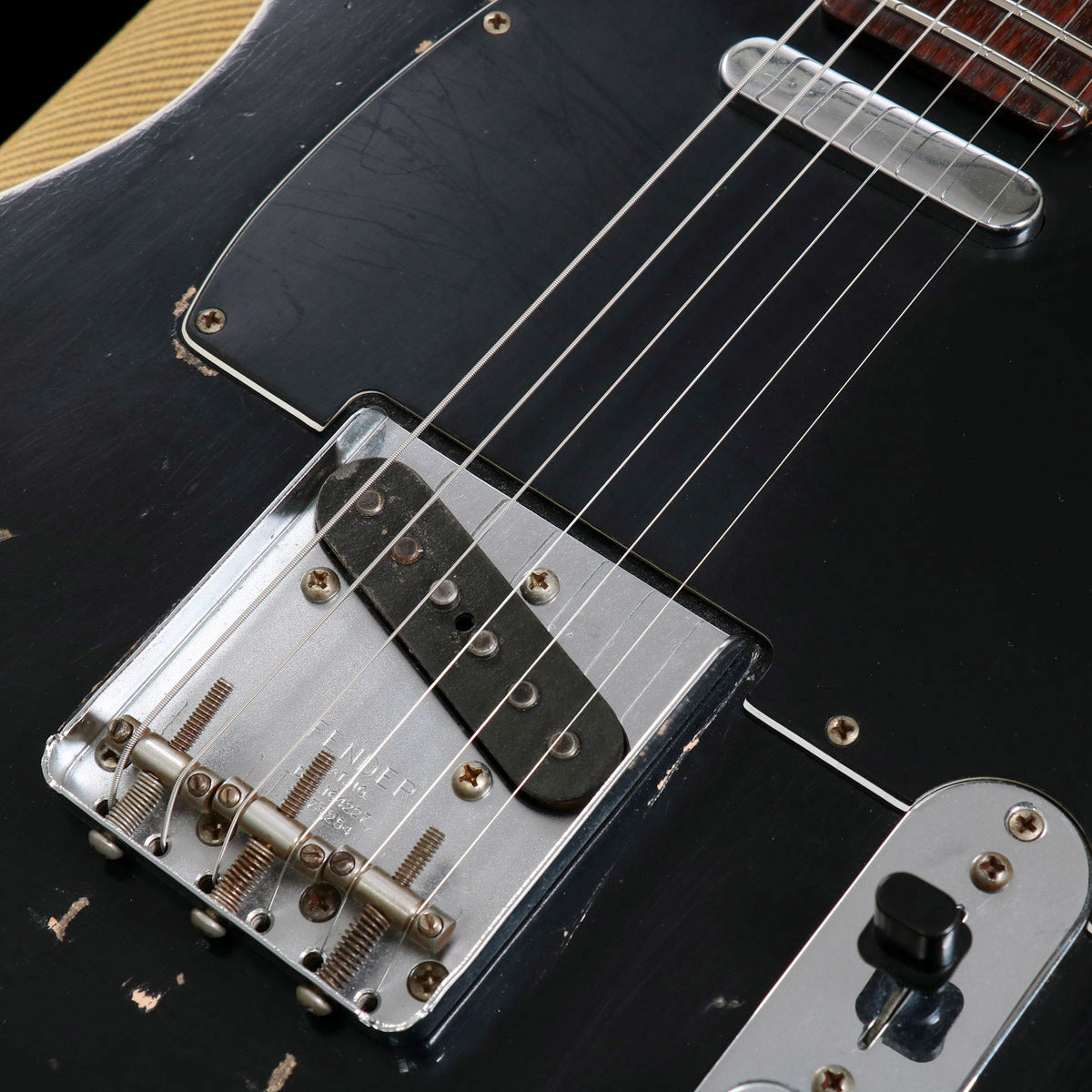 [SN JS0356] USED Fender Custom Shop / 60s Telecaster Relic Black by Jason Smith [2012/3.30kg] Fender [08]