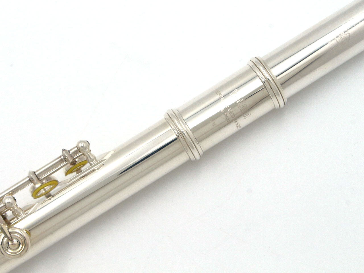 [SN 8962] USED YAMAHA / Flute YFL-711 all silver [09]