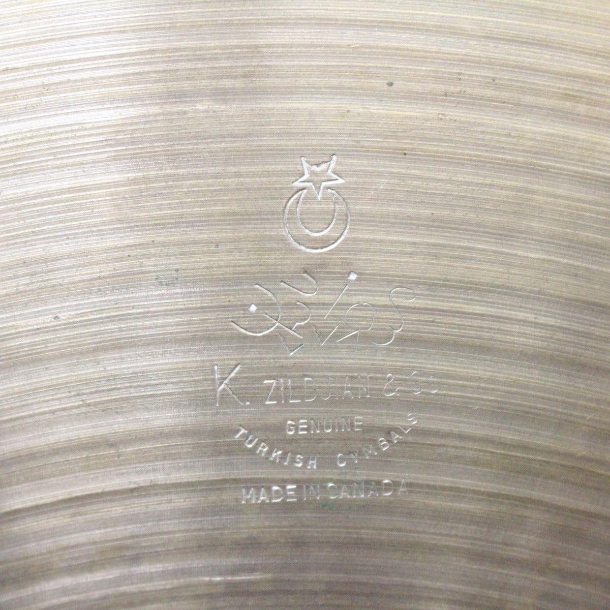 USED ZILDJIAN / 70s CANADA K 14inch 1174/1124g HIHATS Canada K Hi-Hat Cymbal [08]