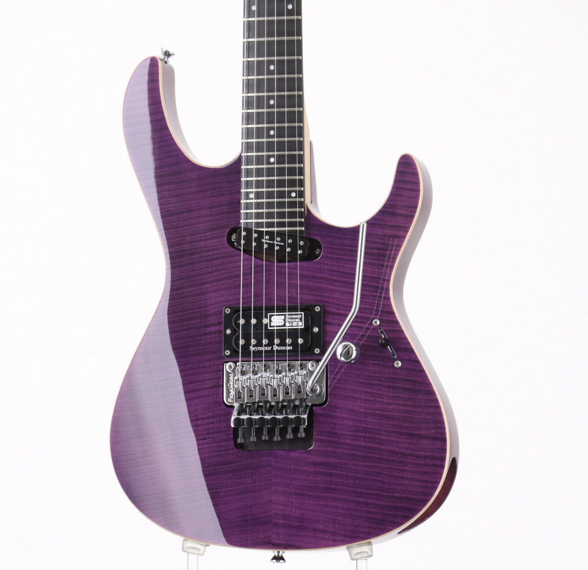 USED Edwards / E-MV-125FR See Through Purple [06 – Ishibashi Music  Corporation.