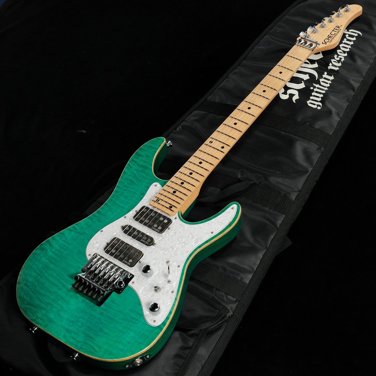 [SN SA0812050] USED SCHECTER / SD-II-24-AS Aqua Blue [05]