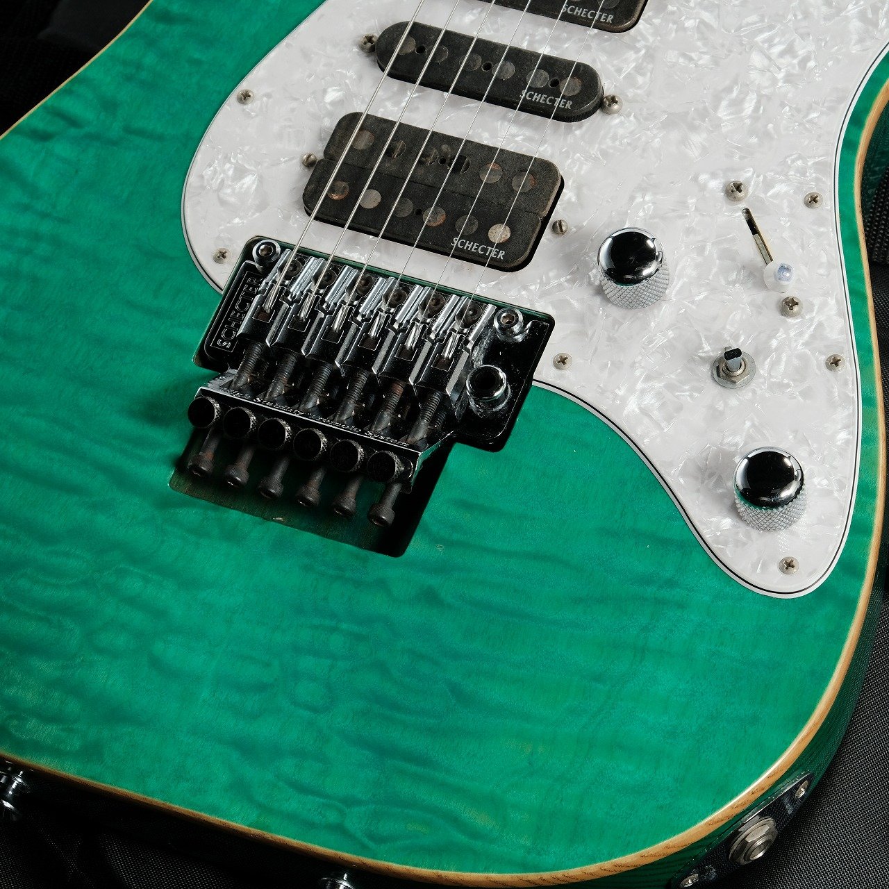 [SN SA0812050] USED SCHECTER / SD-II-24-AS Aqua Blue [05]