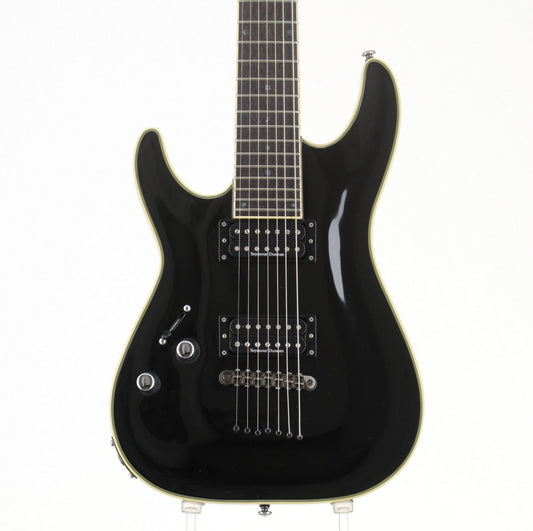 [SN 0813255] USED SCHECTER / BLACKJACK C7 LEFTY TYPE Black [03]