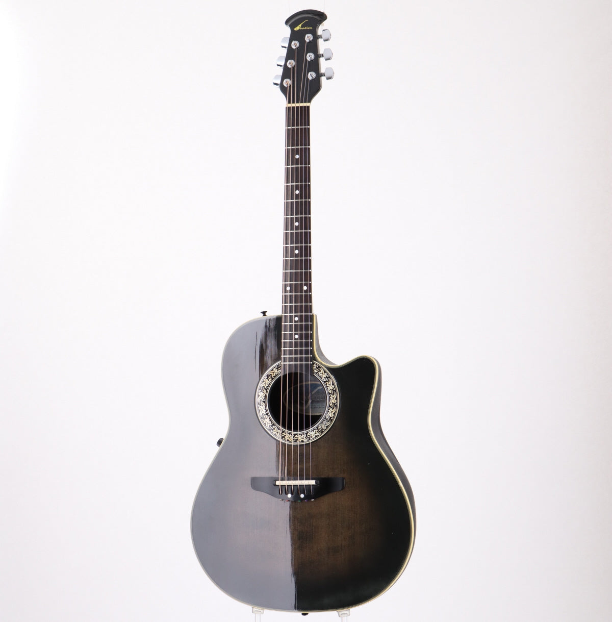 [SN 426378] USED Ovation / Pinnacle Series 3862 Transparent Ebony Satin 1992 [09]