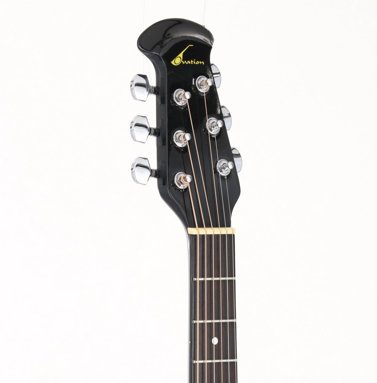 [SN 426378] USED Ovation / Pinnacle Series 3862 Transparent Ebony Satin 1992 [09]