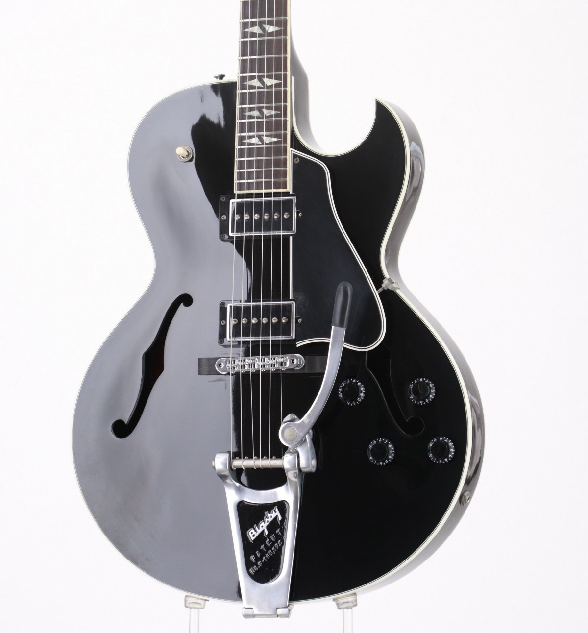 [SN ME301011] USED Gibson Memphis / ES-195 Ebony [03]