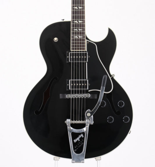 [SN ME301011] USED Gibson Memphis / ES-195 Ebony [03]