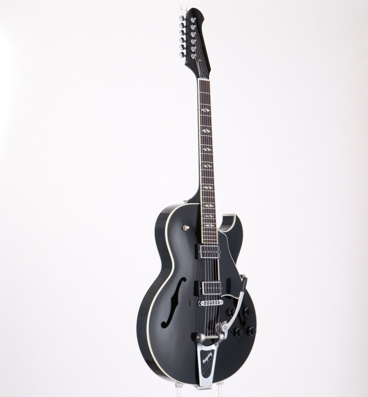 [SN ME301011] USED Gibson Memphis / ES-195 Ebony [03]