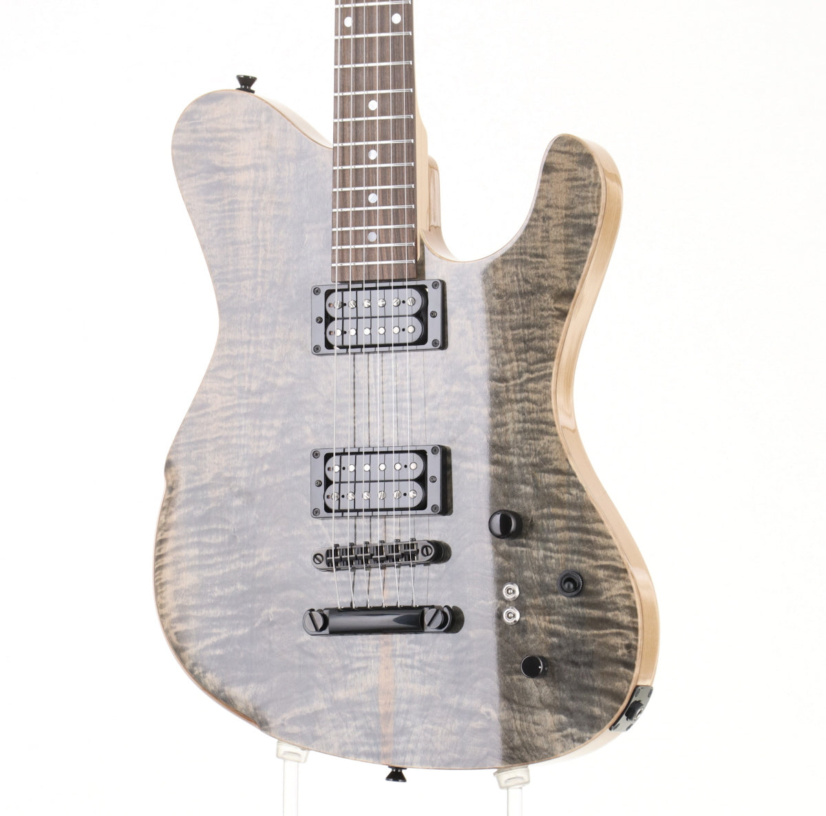 [SN W187055S] USED dragonfly / BORDER PLUS 650 Faded Black (650mm scale) [3.52kg] Dragonfly Electric Guitar [08]