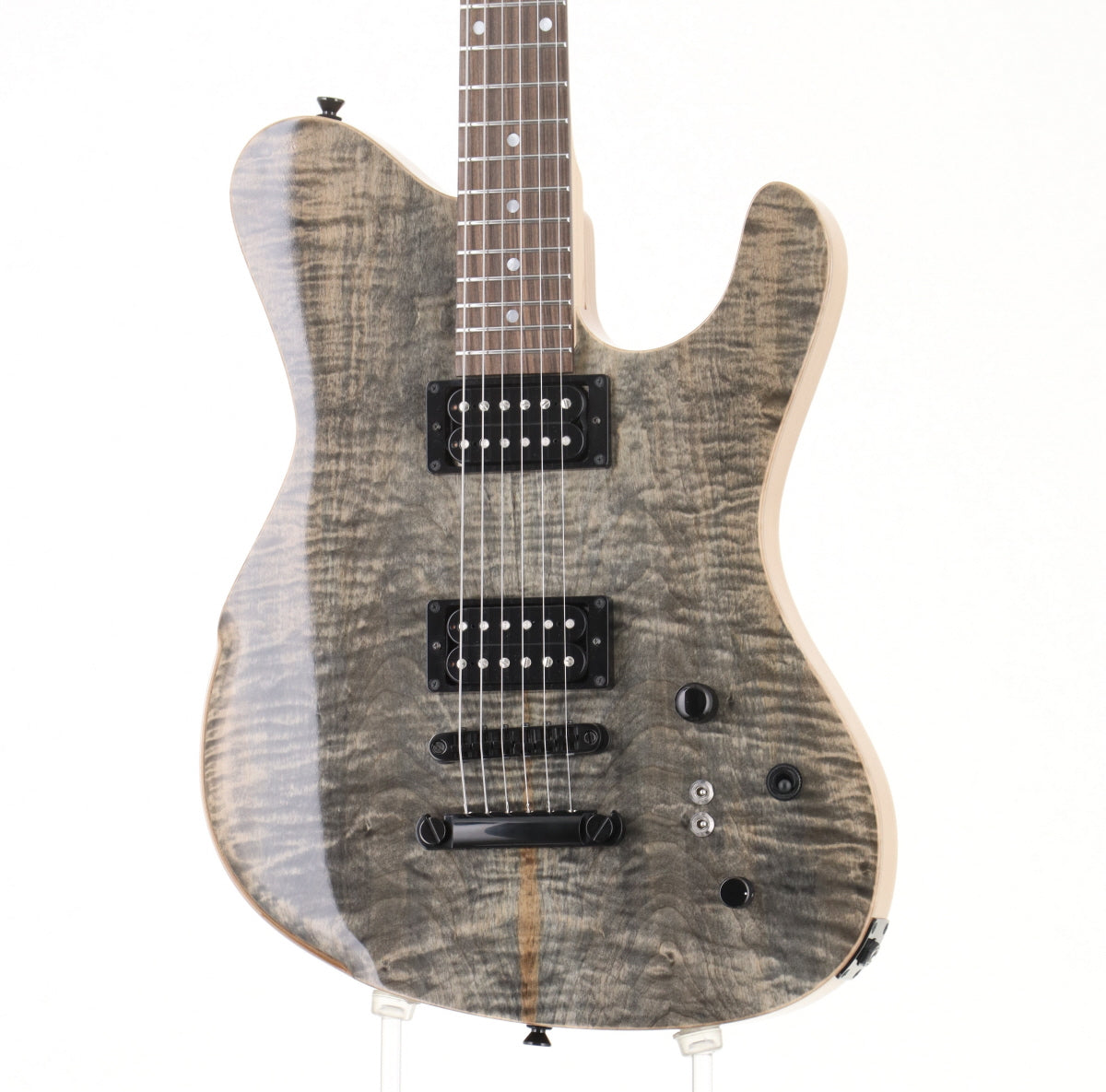 [SN W187055S] USED dragonfly / BORDER PLUS 650 Faded Black (650mm scale) [3.52kg] Dragonfly Electric Guitar [08]