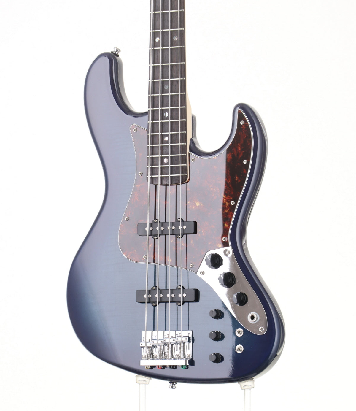 [SN L221409] USED HISTORY / HB4a-Advanced DBB Dark Blue Burst (Made in Japan)[2022/4.13kg] History Jazz Bass Type [08]