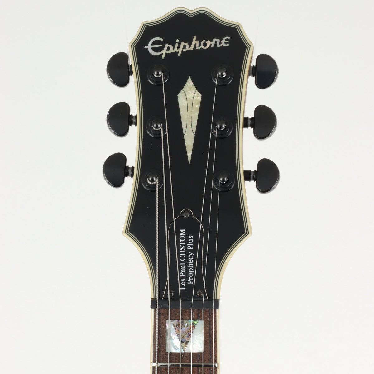 [SN 1210200904] USED Epiphone Epiphone / Prophecy Les Paul Custom Plus EX Midnight Ebony [20]