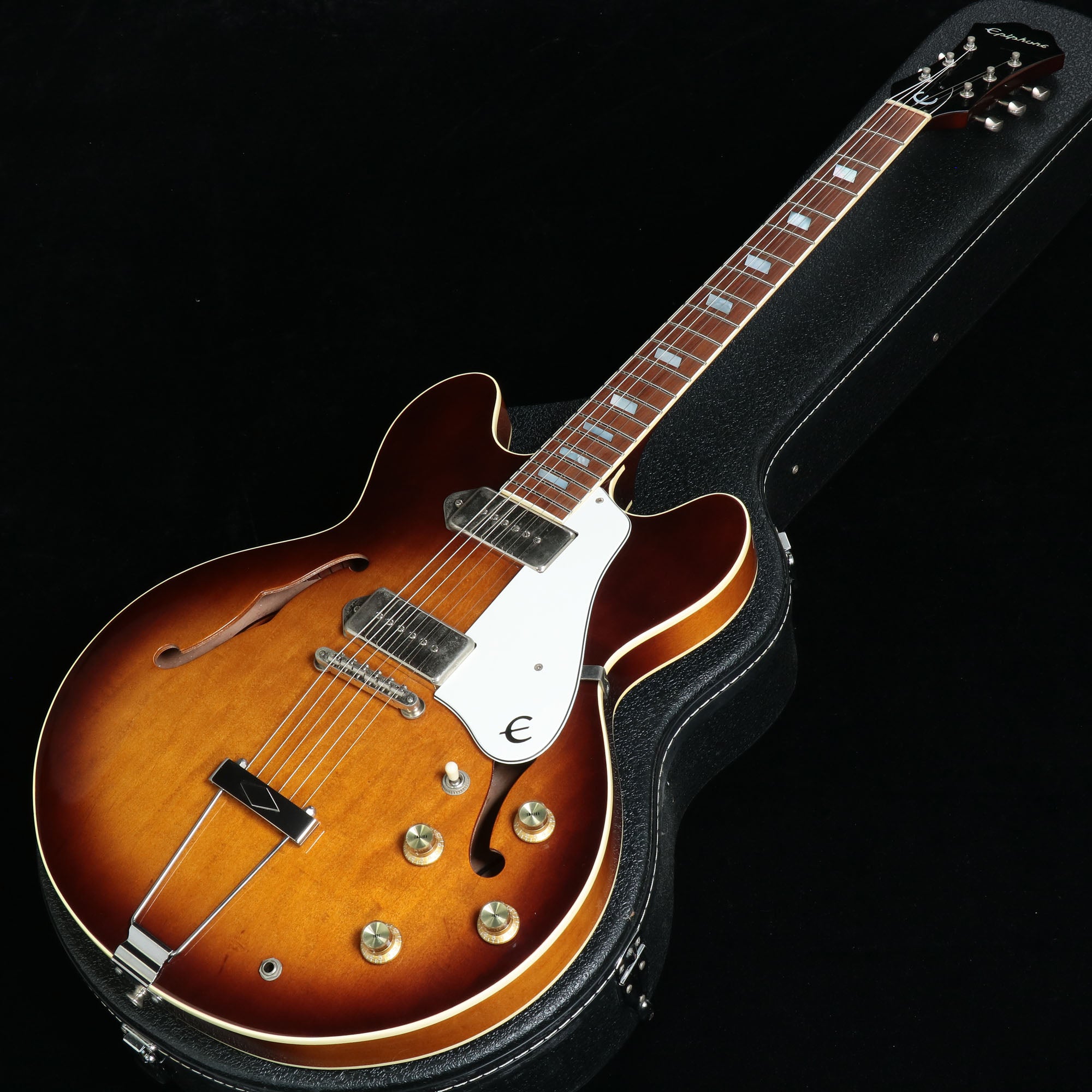 USED Epiphone / Casino Sunburst (Made in Japan/Orange label – Ishibashi  Music Corporation.