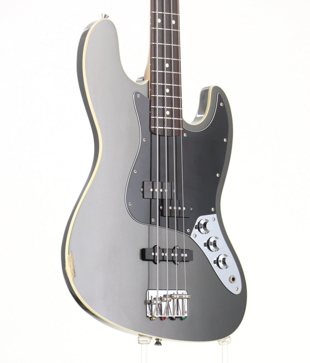 [SN Q018211] USED Fender Japan / AJB-58 DFG Dolphin Grey (Made in Japan)[2002-04 / 4.35kg] Fender Jazz Bass [08]