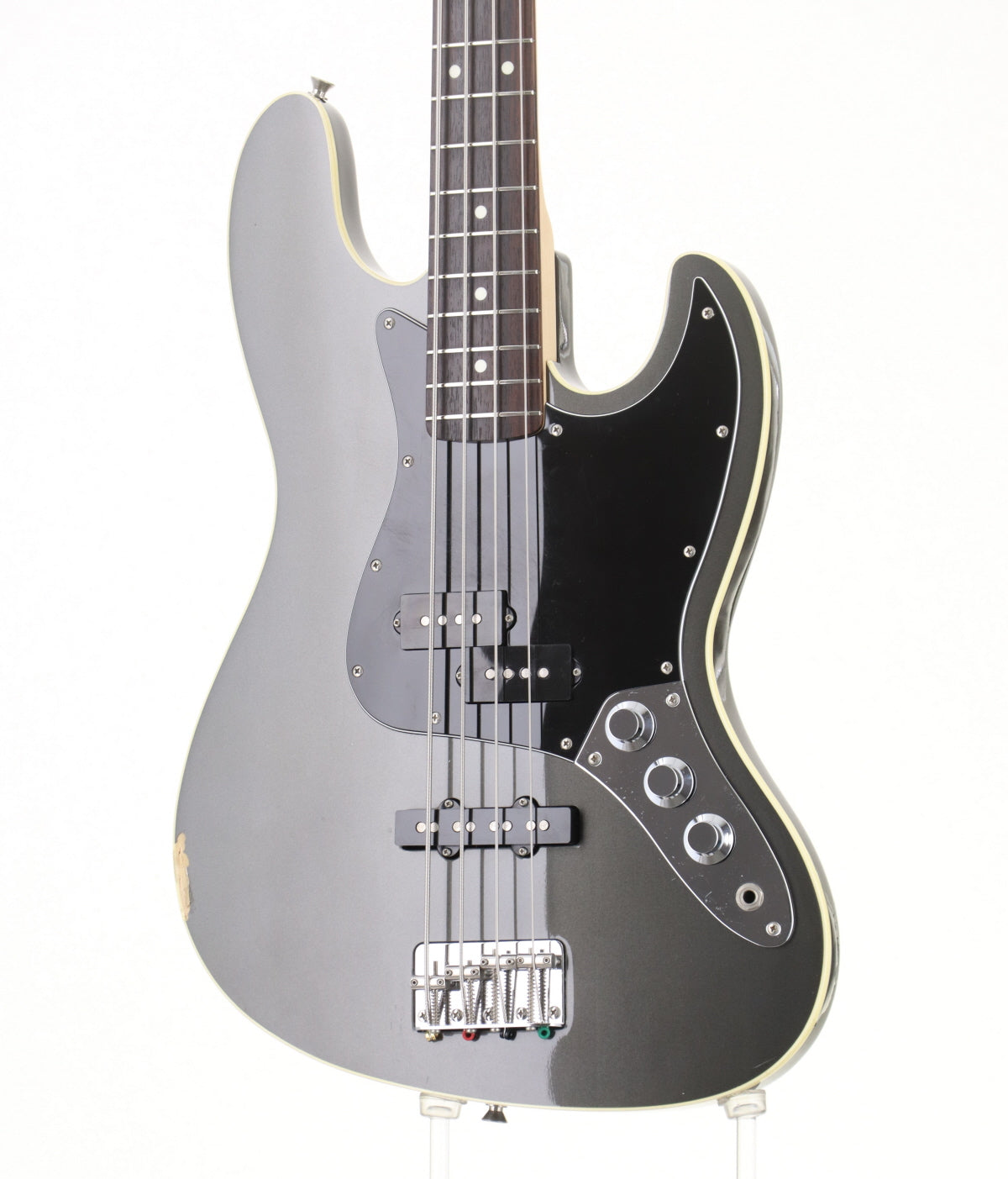 [SN Q018211] USED Fender Japan / AJB-58 DFG Dolphin Grey (Made in Japan)[2002-04 / 4.35kg] Fender Jazz Bass [08]