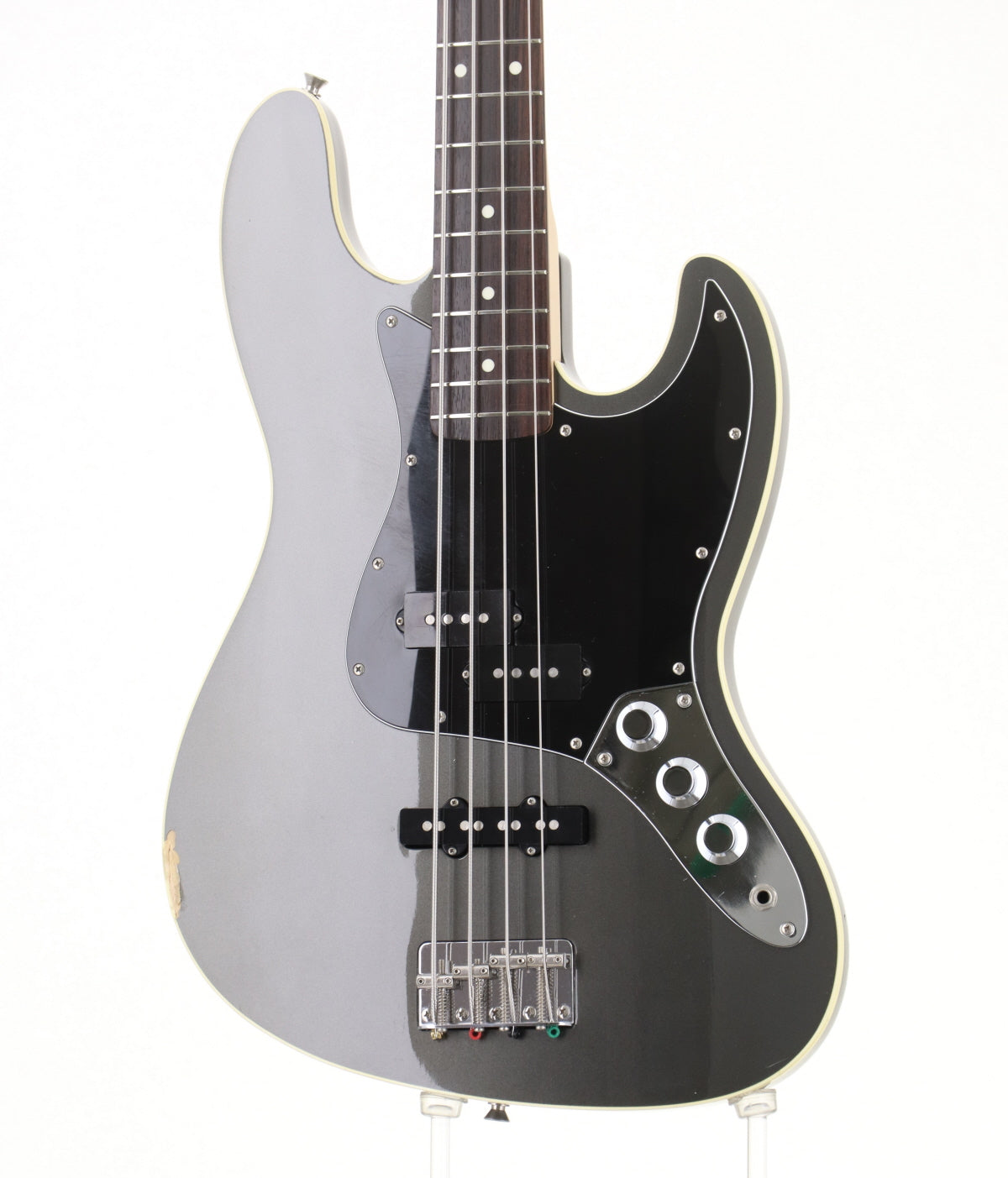 [SN Q018211] USED Fender Japan / AJB-58 DFG Dolphin Grey (Made in Japan)[2002-04 / 4.35kg] Fender Jazz Bass [08]