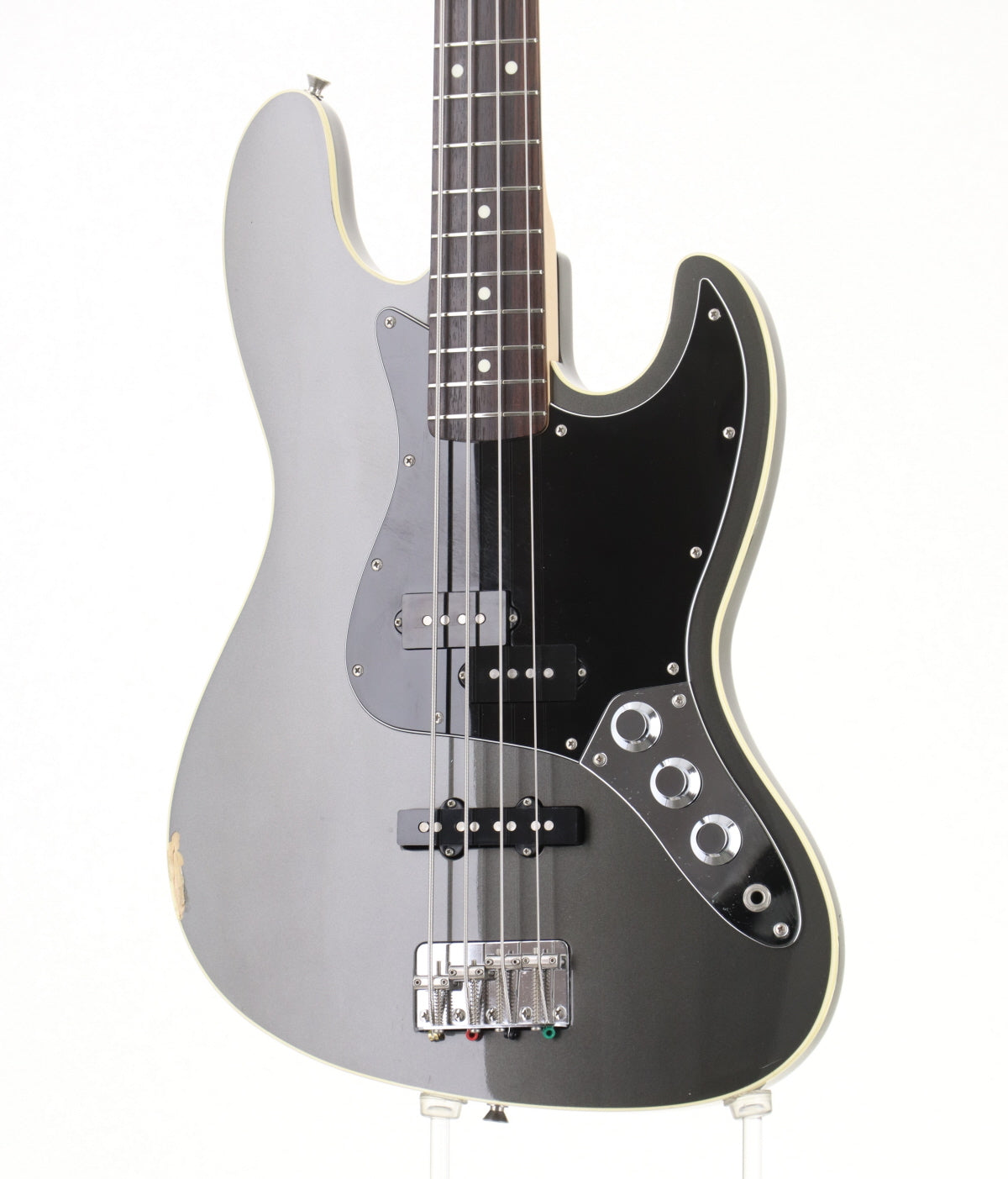 [SN Q018211] USED Fender Japan / AJB-58 DFG Dolphin Grey (Made in Japan)[2002-04 / 4.35kg] Fender Jazz Bass [08]