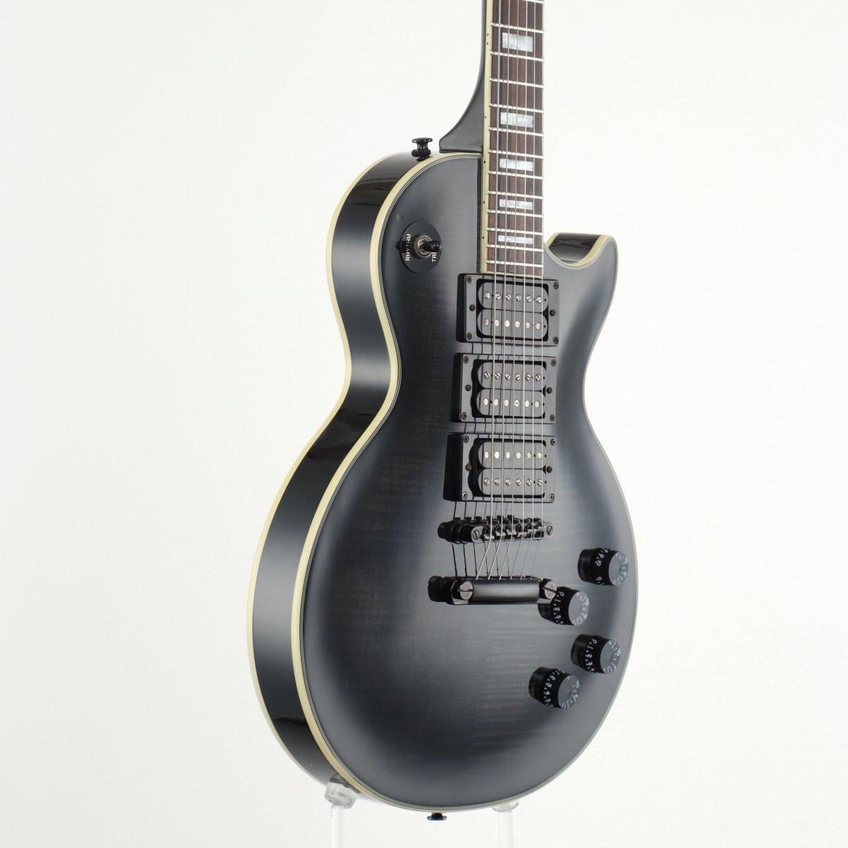 [SN U05062916] USED Epiphone / Limited Edition Les Paul Custom 3 Plus Translucent Black [11]