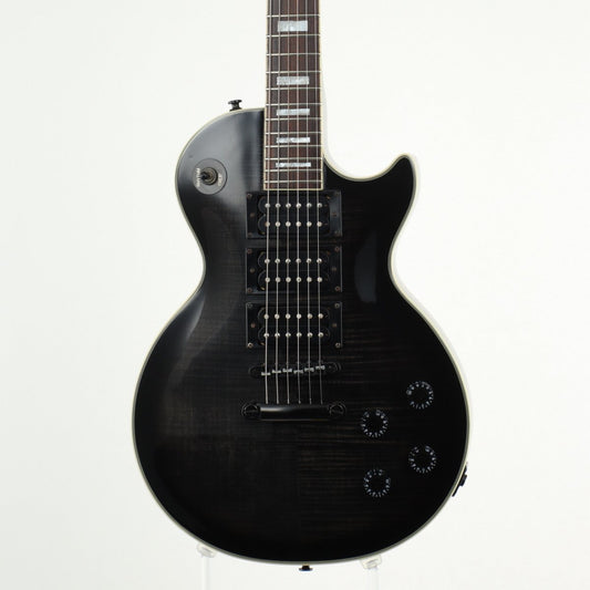 [SN U05062916] USED Epiphone / Limited Edition Les Paul Custom 3 Plus Translucent Black [11]