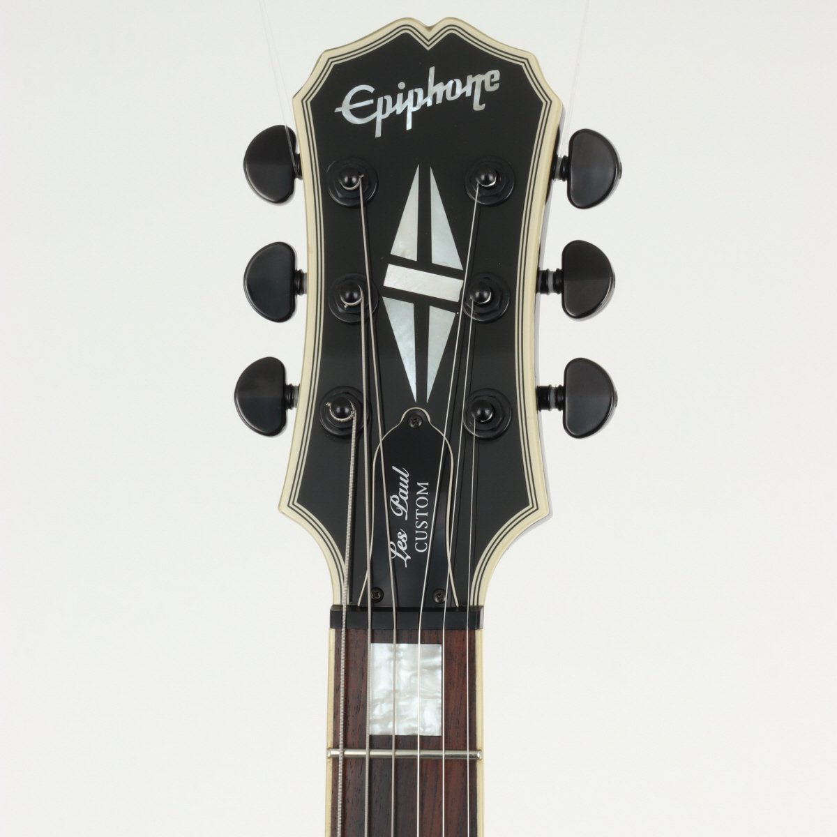 [SN U05062916] USED Epiphone / Limited Edition Les Paul Custom 3 Plus Translucent Black [11]