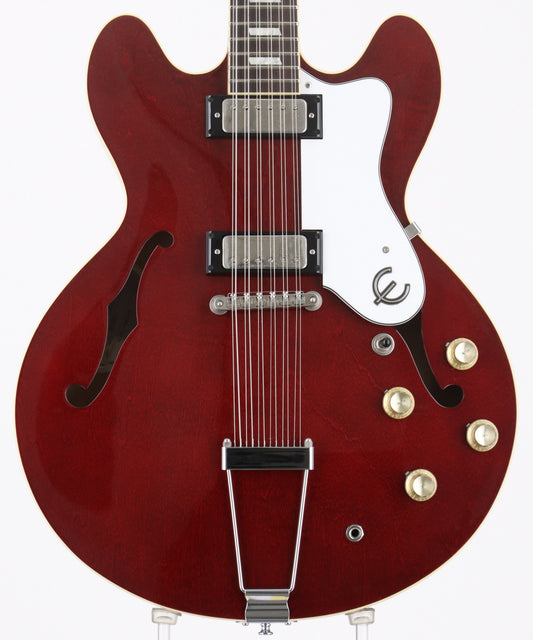 [SN T200129] USED Epiphone / Elite 66 Riviera-12st Cherry 2002 [09]