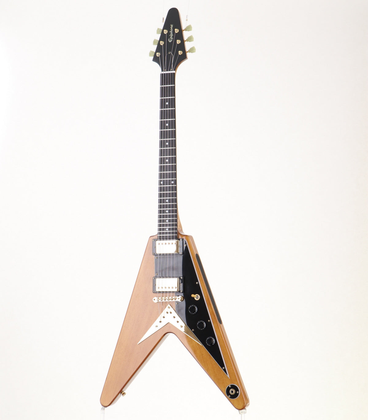 [SN 1707200886] USED Epiphone / 1958 Korina Flying V Antique Natural [2017 / 2.78kg] Epiphone Flying V [08]