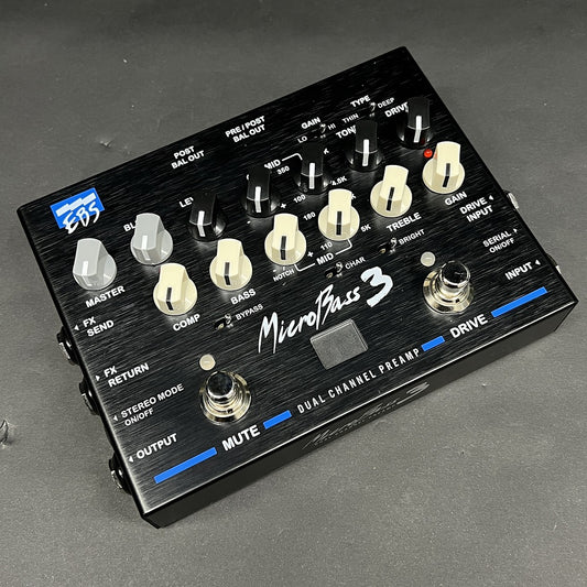 USED EBS / Micro Bass 3 / 2-Channel Preamp [06]