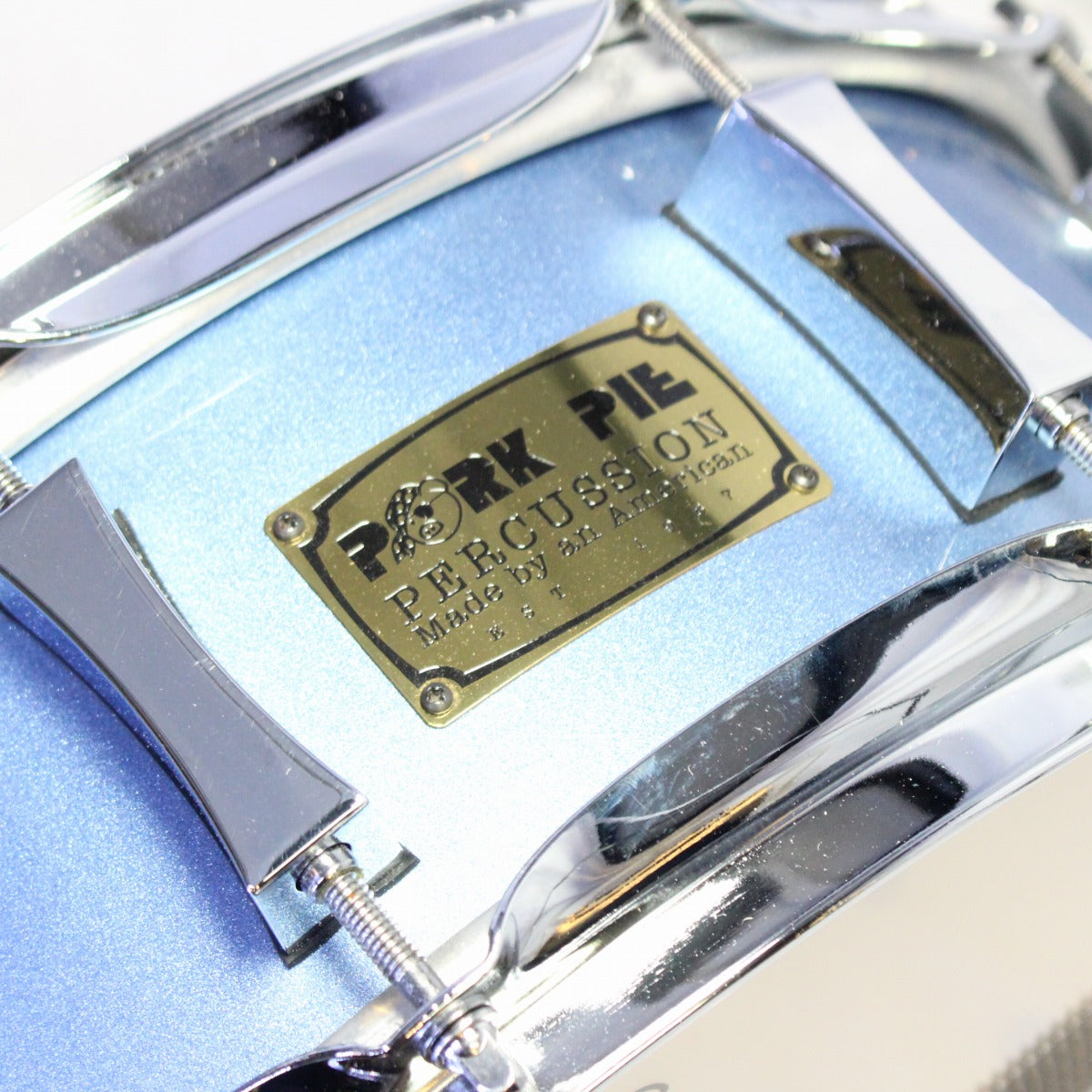 USED PORK PIE / MAPLE 14x5 SNARE DRUM Pork Pie Maple Snare Drum [08]