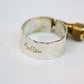 USED GOTTSU / Gottsu AS SOLID SILVER Ligature for Alto Saxophone [10]